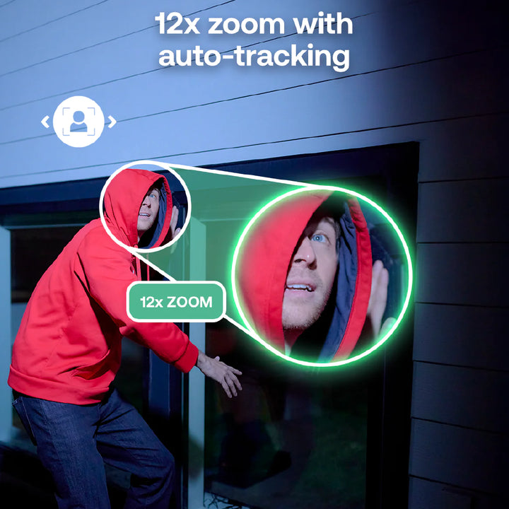 Arlo Pro 6 2K+ Outdoor Wireless Battery-Powered Security Camera With Spotlight - 1 Camera Pack