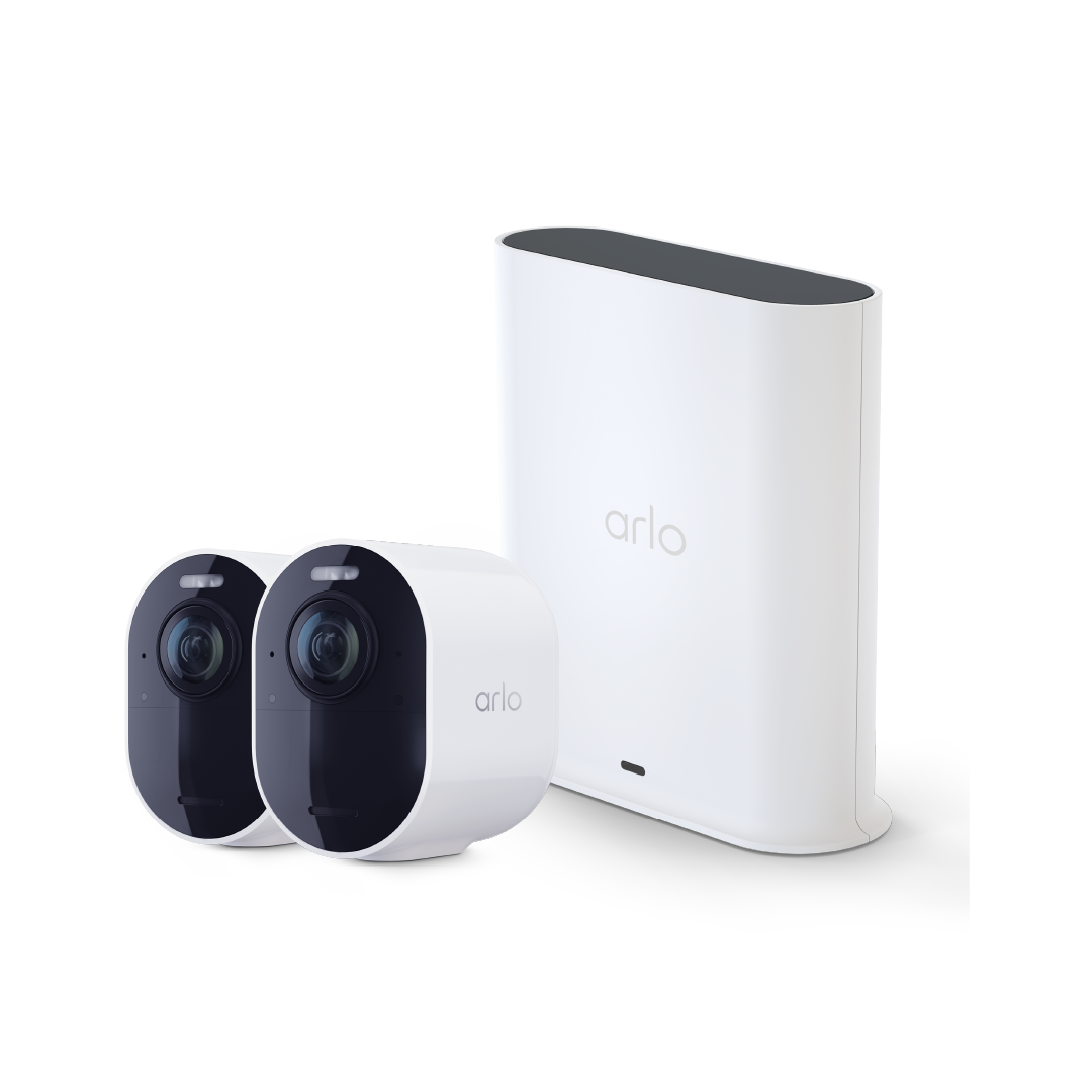 Arlo Ultra 3 4K Outdoor Wireless Battery-Powered Security Camera With Spotlight - 2 Camera Pack