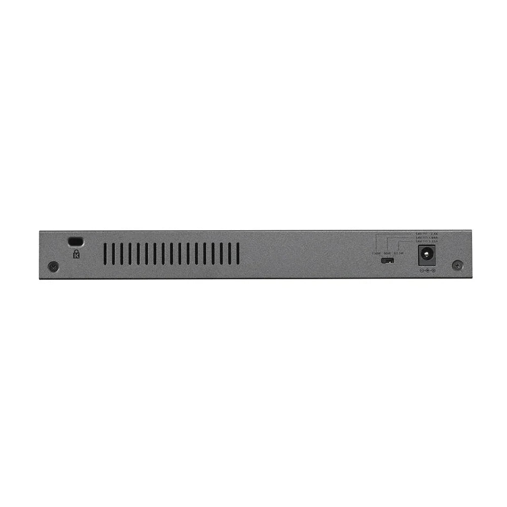 NETGEAR GS108PP 8-Port Gigabit Unmanaged High-power PoE+ Switch with FlexPoE (123W)