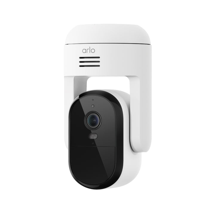 Arlo Essential 3 2K Pan Tilt Outdoor Wired Security Camera With Spotlight