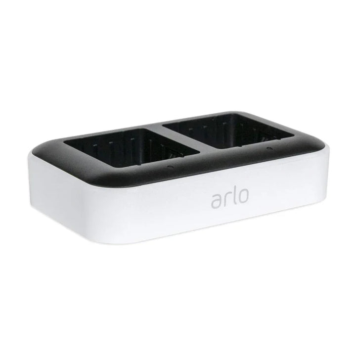 Arlo VMA5400C Dual Charging Station for Ultra 2/Ultra/Pro 4/Go 2 - Kaira | Arlo Authorised Premium Reseller